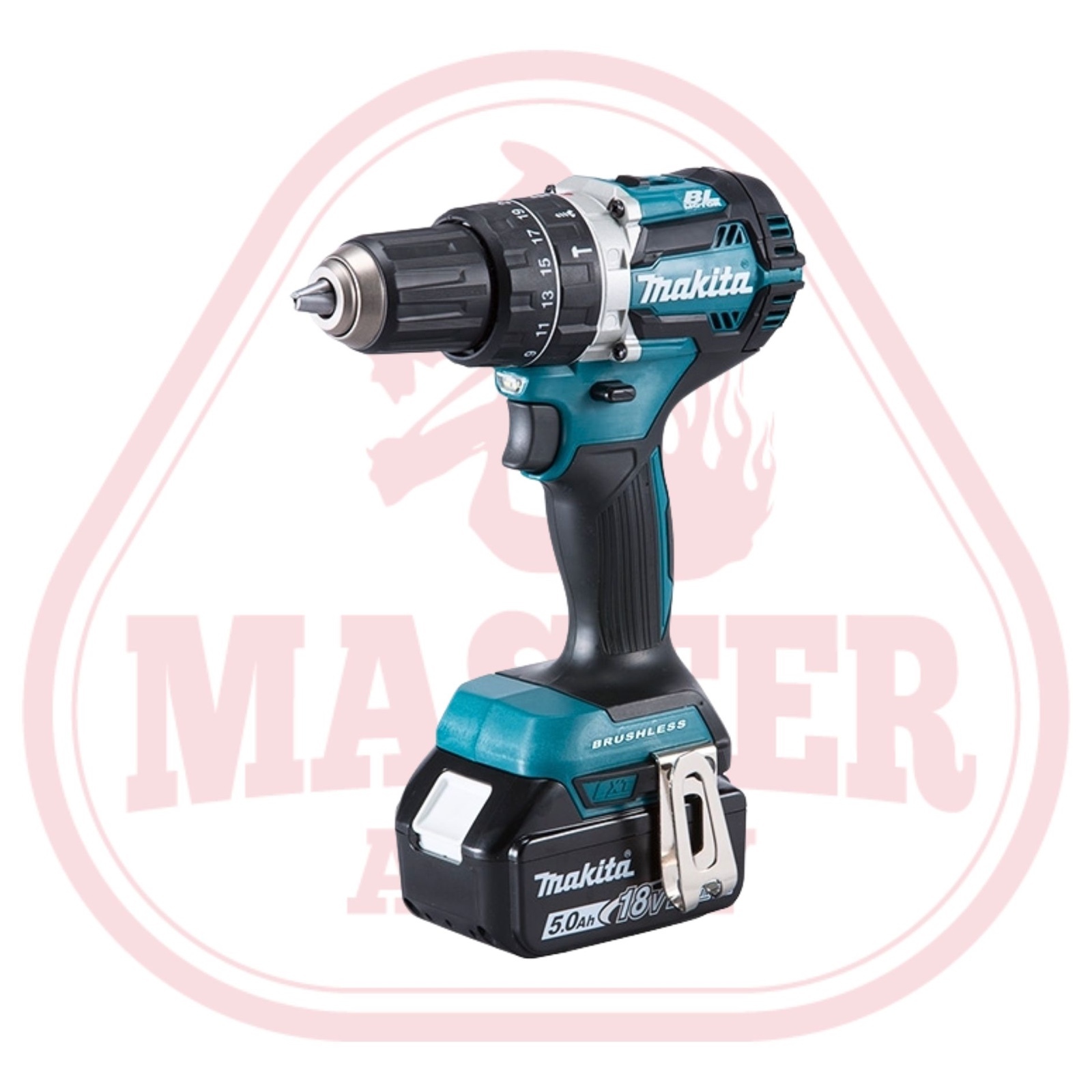 Makita牧田 BL石屎批藍色 # DHP 489Z 淨機