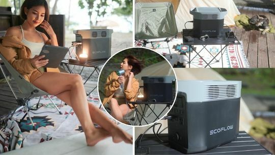 ecoflow, delta 2, 戶外儲電設備, 戶外行動電源, 露營供電, 停電, 綠能供電, 行動電源, 固士特科技, coolster