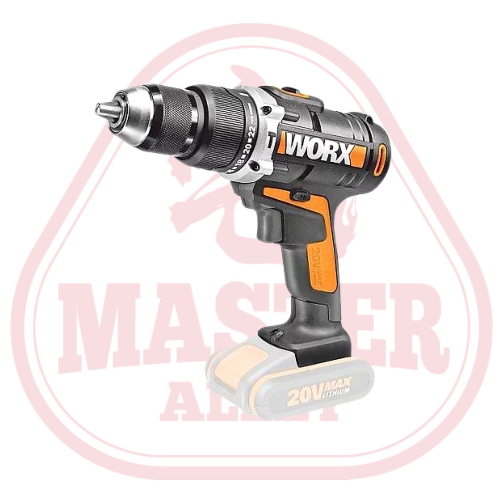 WORX WX372.9  20V (淨机)  鋰電衝擊鑕