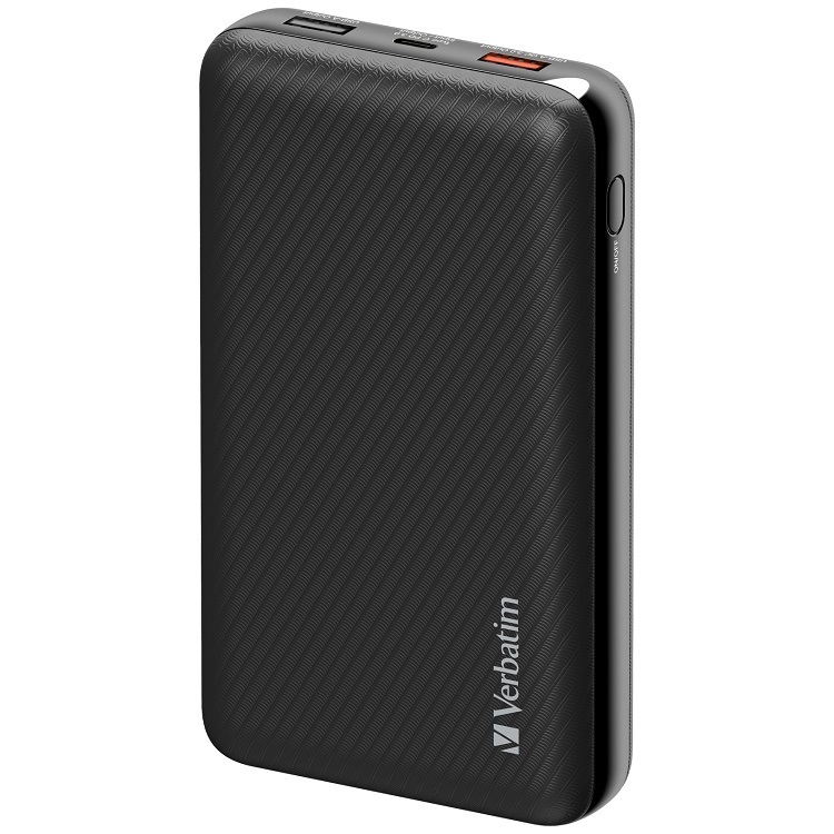 Verbatim 20000mAh 100W PD & QC 3.0 移動電源