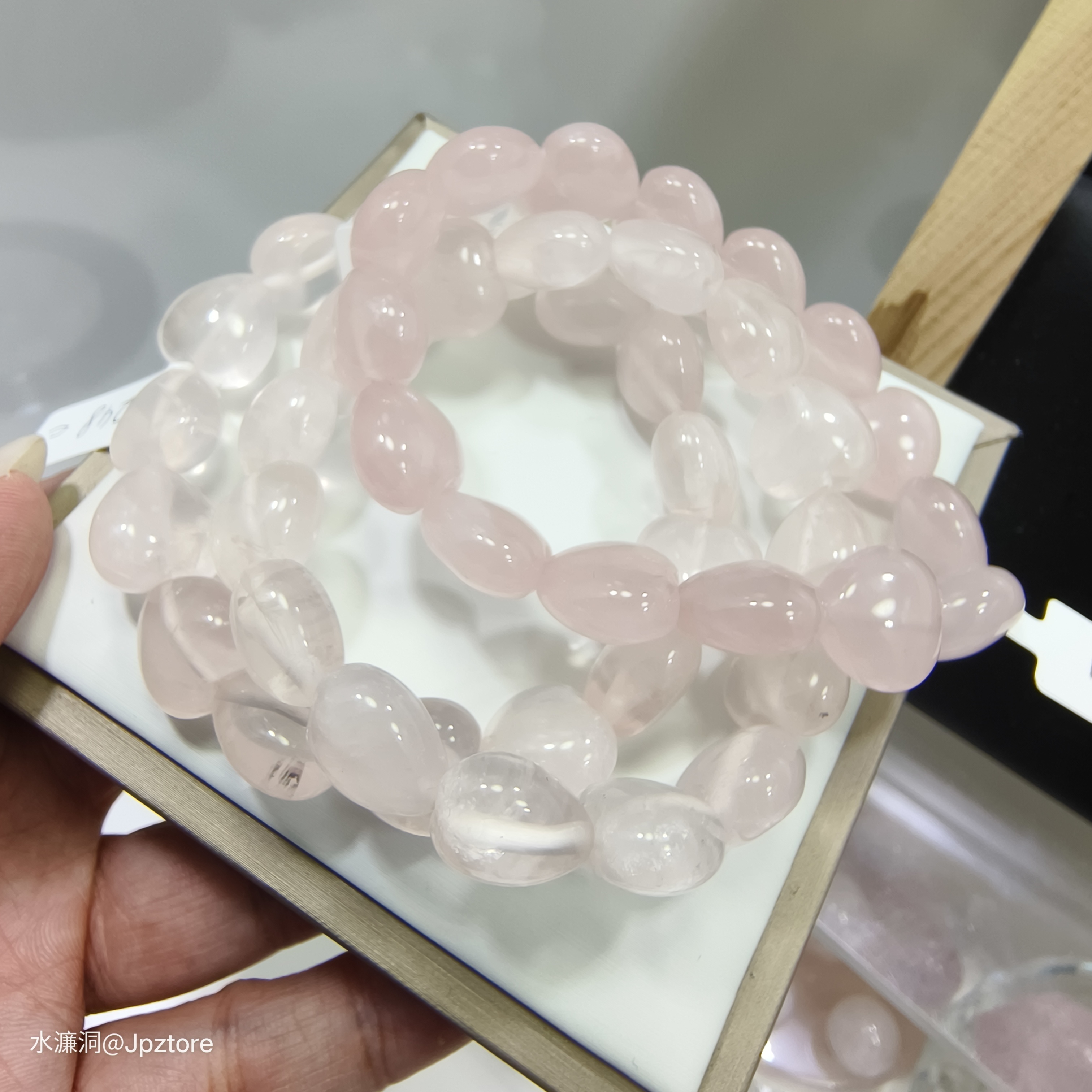 粉晶心心