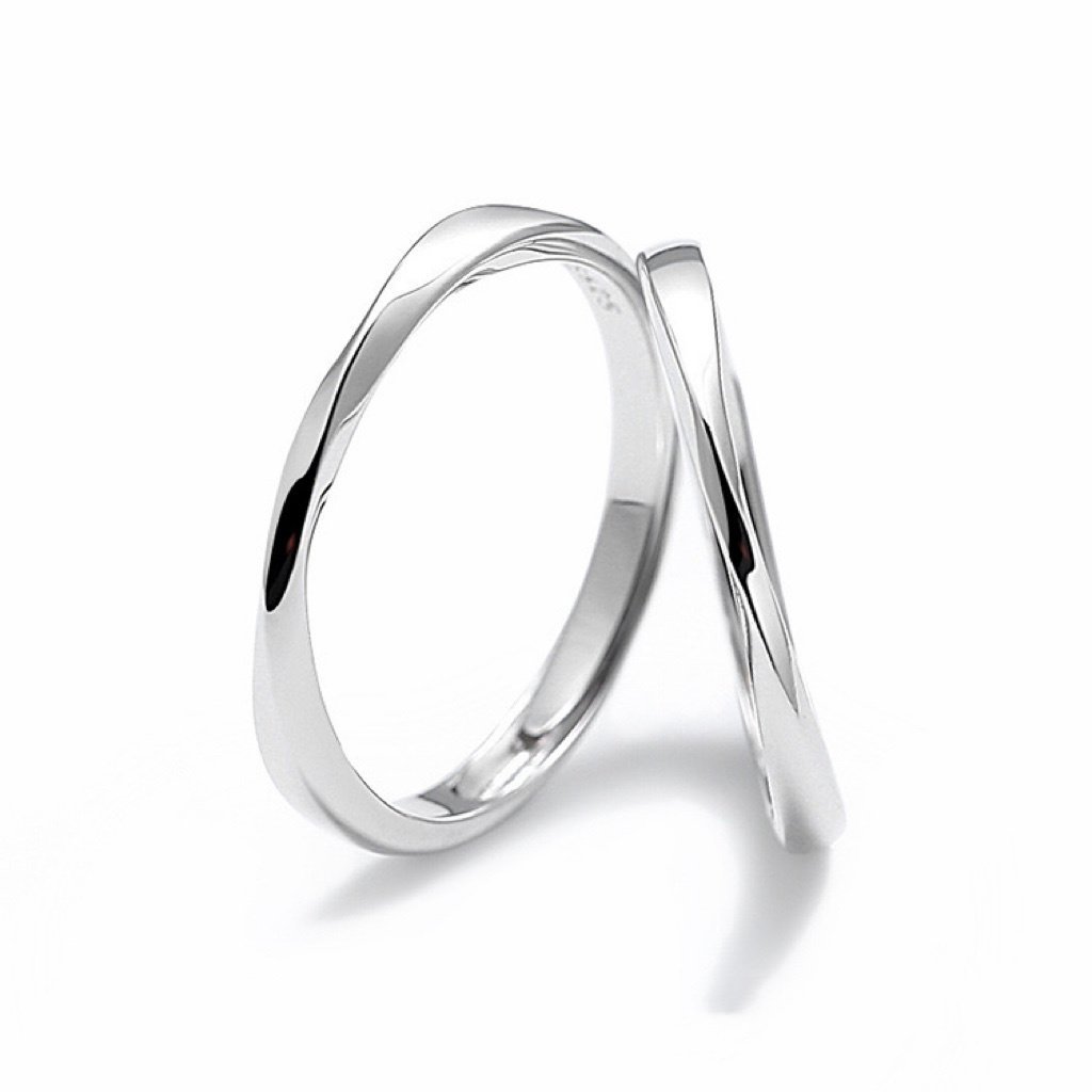 「細節 」情侶戒指💍 ｜S925純銀｜活口對戒｜免費刻字✒️｜