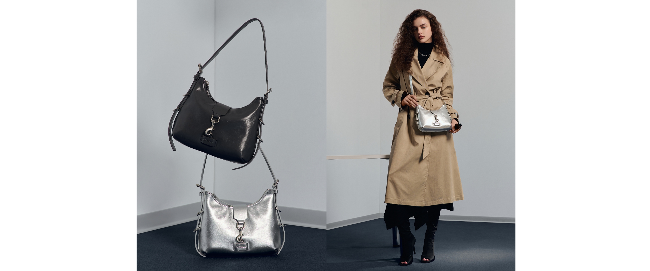 春季包款04：瀟灑時髦的弧形斜背包