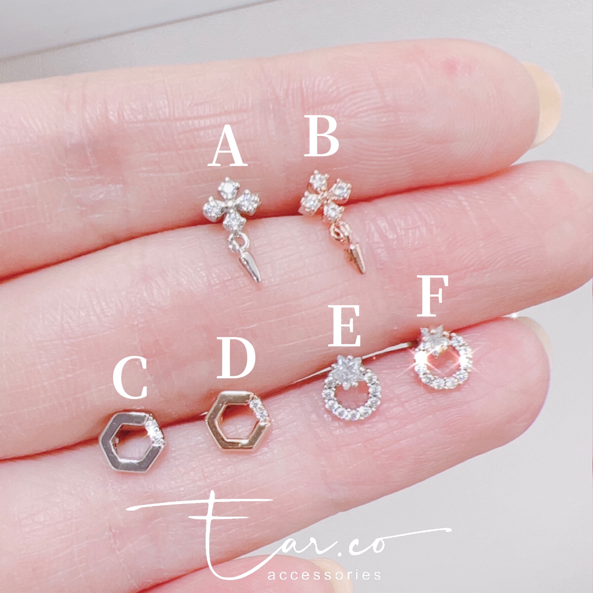 Simple Collection 耳珠/耳骨釘 [單支]