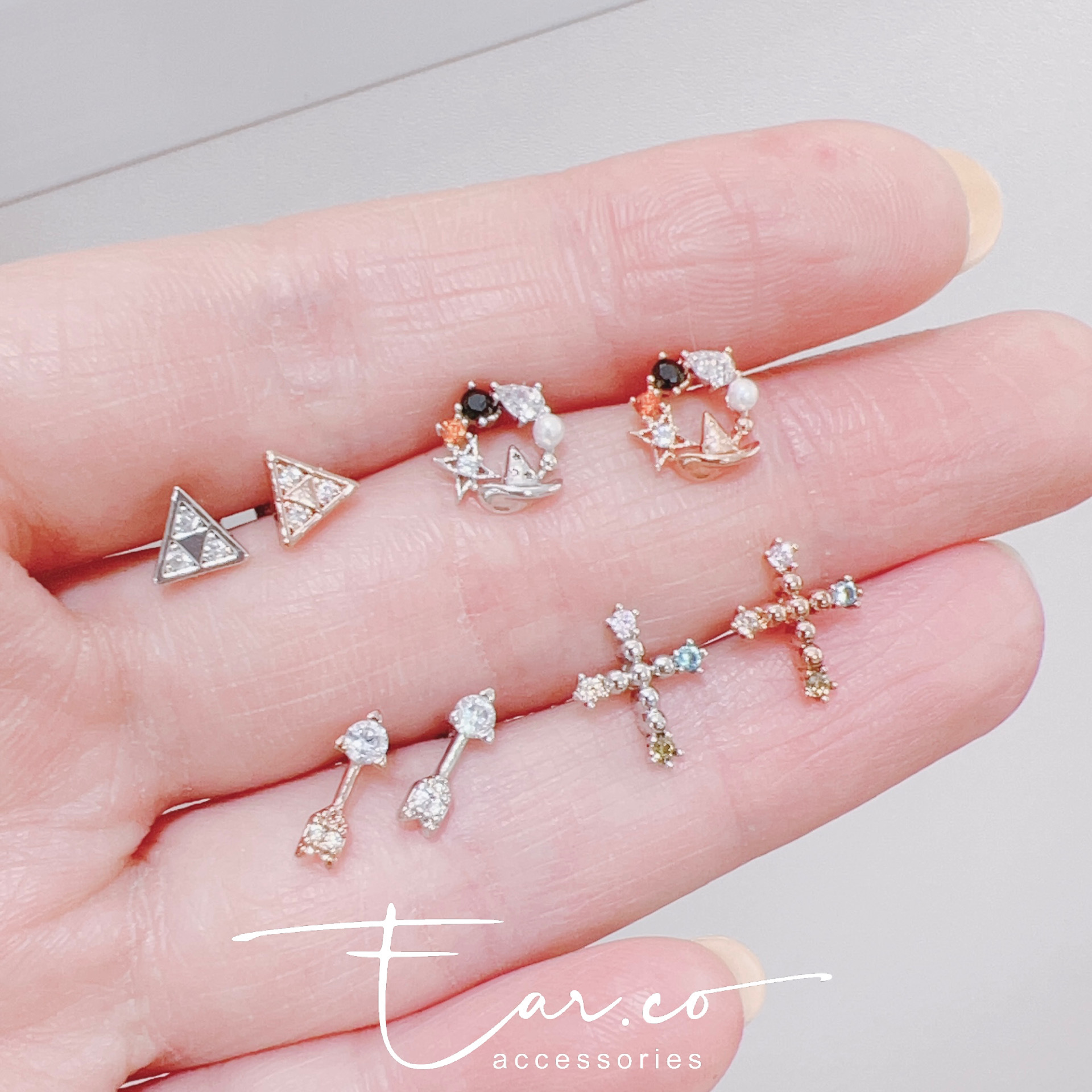 Cross Collection 耳珠/耳骨釘 [單支]