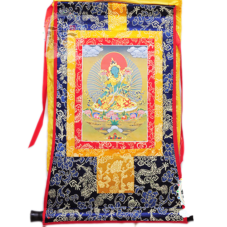 綠度母迷你唐卡【十方】128781