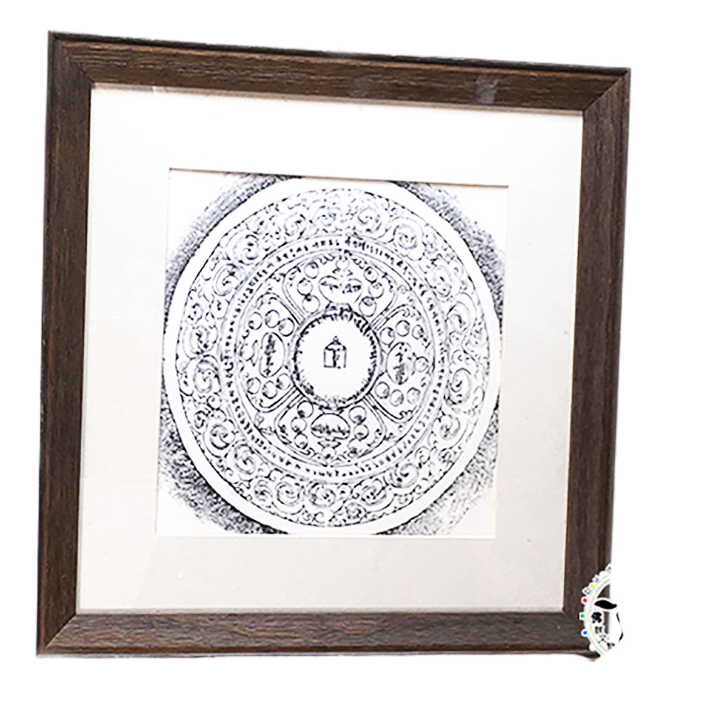 鎮宅壇城掛畫 展示品 44公分【十方】145672