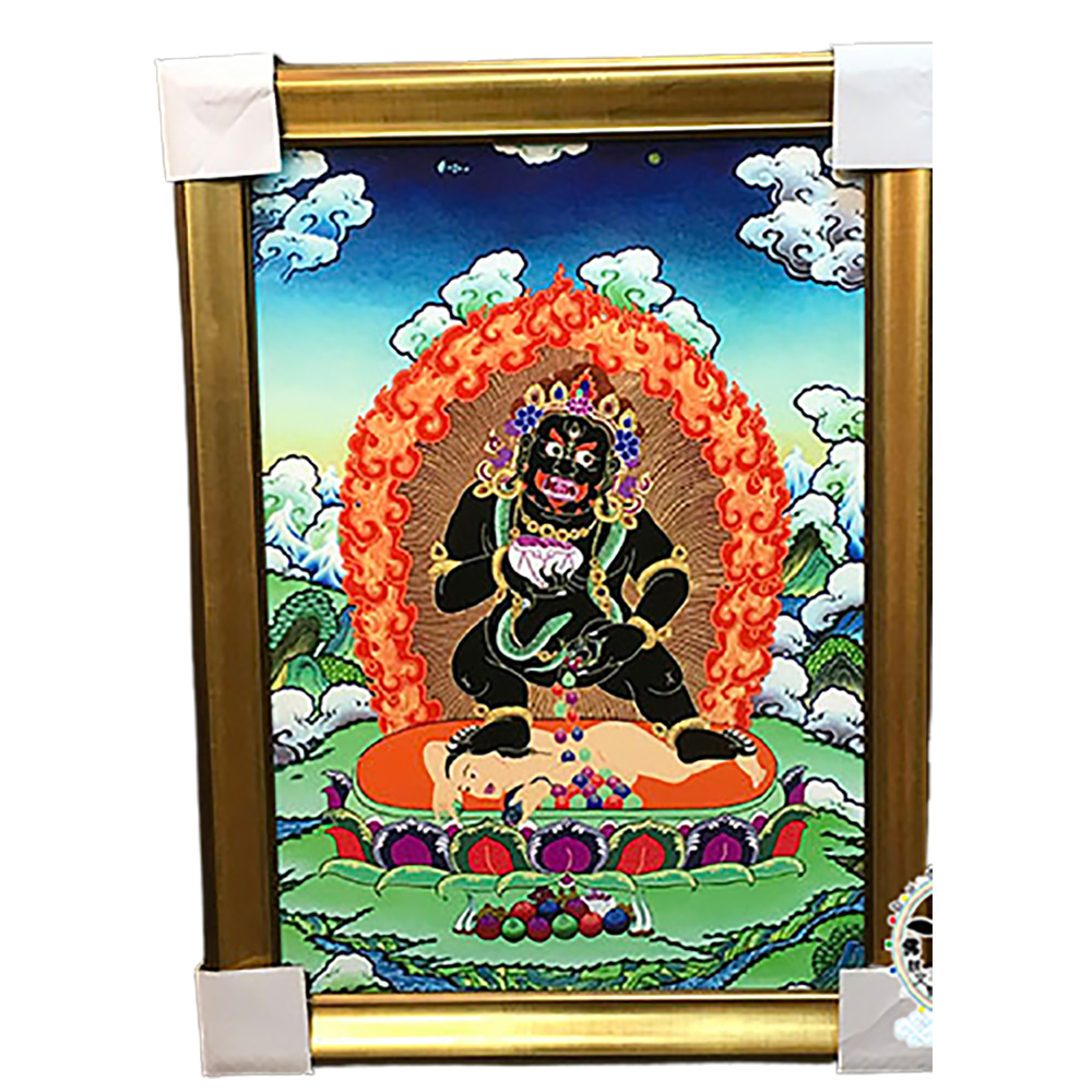 黑財神 {壓克力畫} 掛圖70公分18033A2【十方】146323