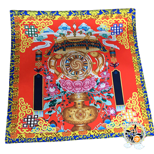 八吉祥 寶瓶桌布 41公分【十方】146236