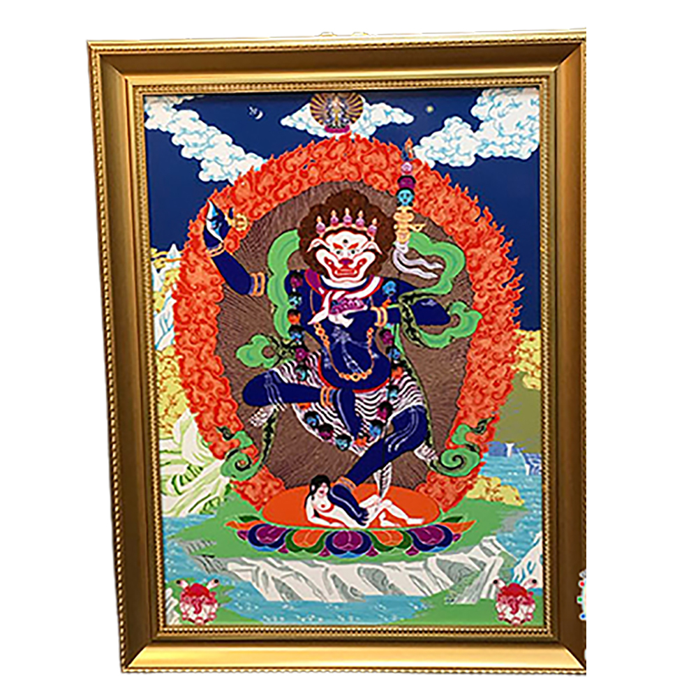 獅面空行母{壓克力畫}  掛圖70公分18053A2【十方】146324