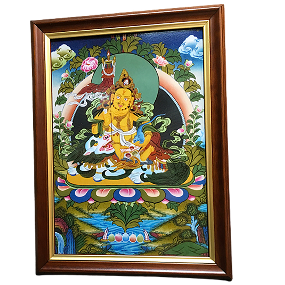 財寶天王 {壓克力畫} 高級相框17*23公分【十方】146432