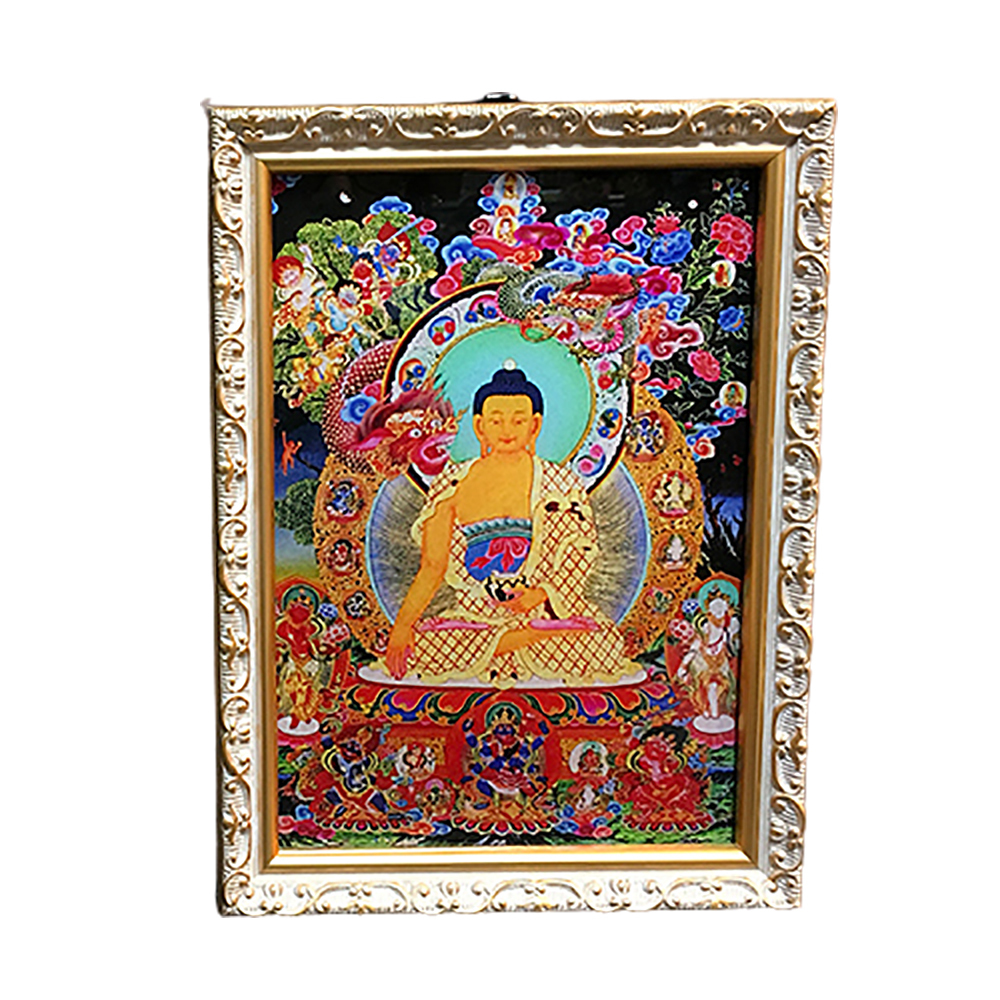 釋迦牟尼佛 {壓克力畫} 高級相框17*23公分【十方】146446