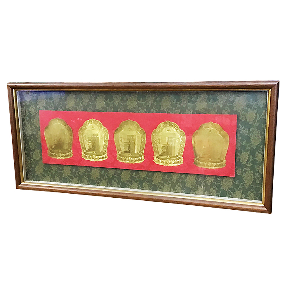 十相自在高級木框掛圖【十方】150290