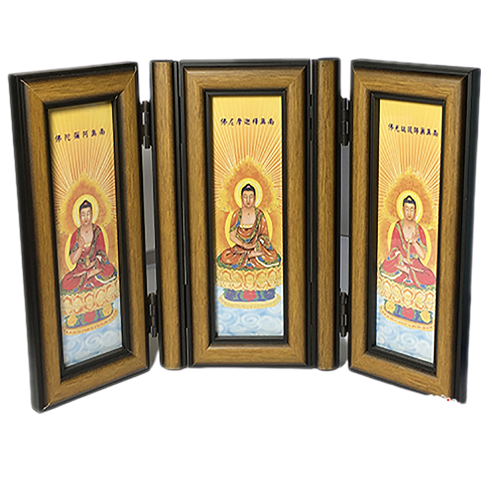 三寶佛折疊型(高41公分)XL【十方】124274