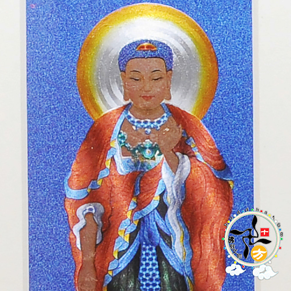 西方三聖{錫箔畫}掛圖 高26公分【十方】118531