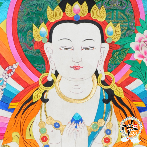 四臂觀音{手繪堆繡}唐卡極品【十方】135302