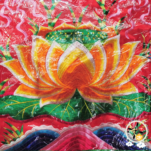 佛光普照蓮花桌圍3呎6【十方】139531