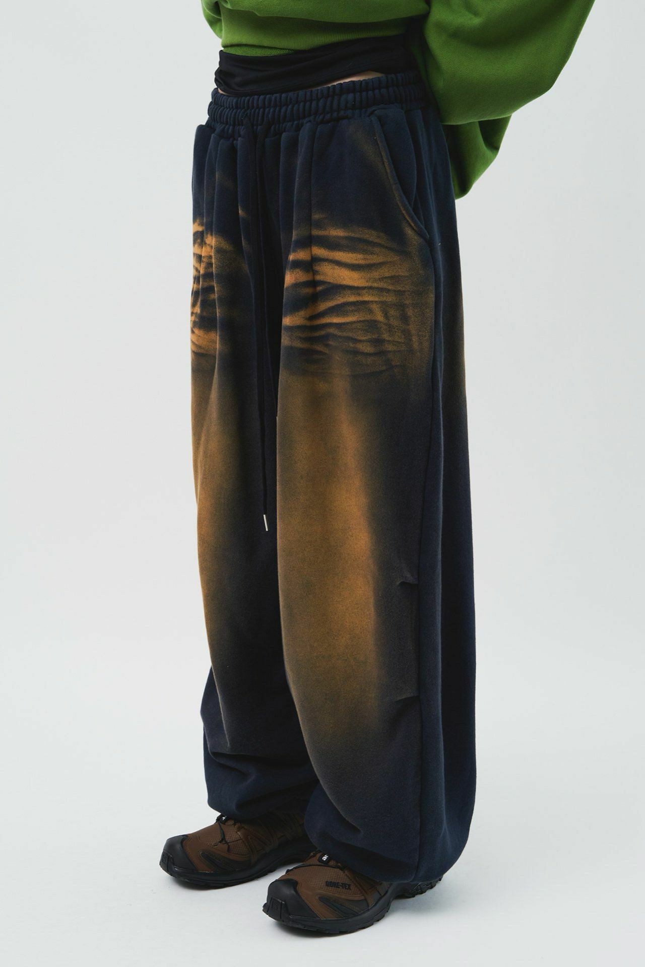 仿舊洗水棉質束腳運動褲 PULSE-056P