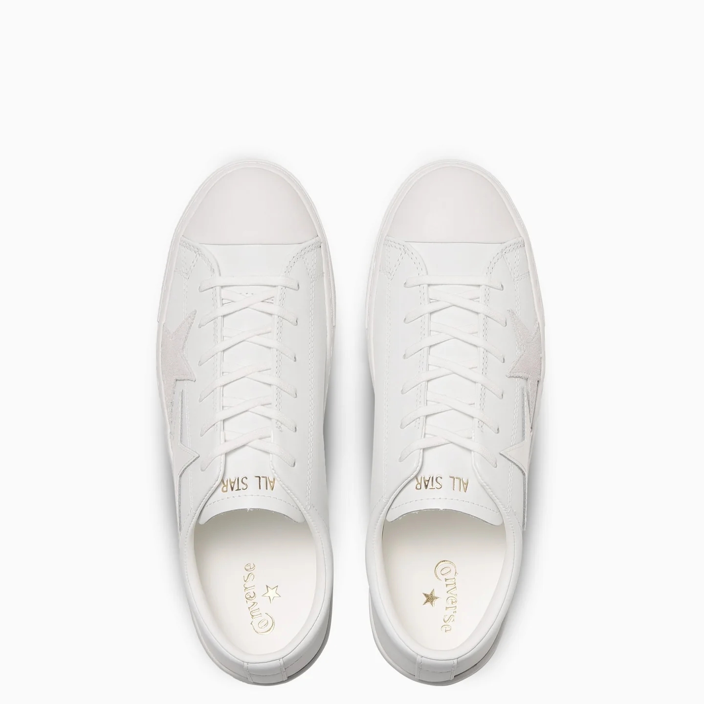 star　３点 Converse All Star Coupe Triostar OX 日本限定星星小白鞋3130354