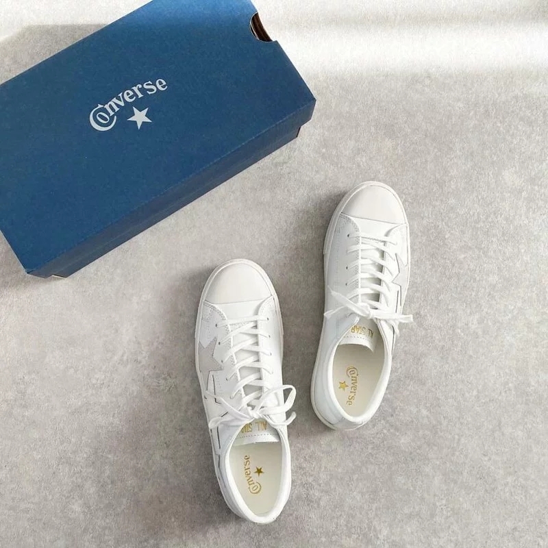 Converse All Star Coupe Triostar OX 日本限定 星星 小白鞋 31303540