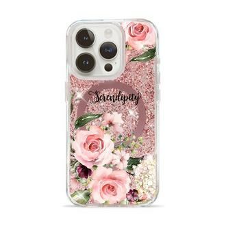 【特惠款】浪漫玫瑰 iPhone 15 Pro Max 玫瑰金貝拉殼 (MagSafe)