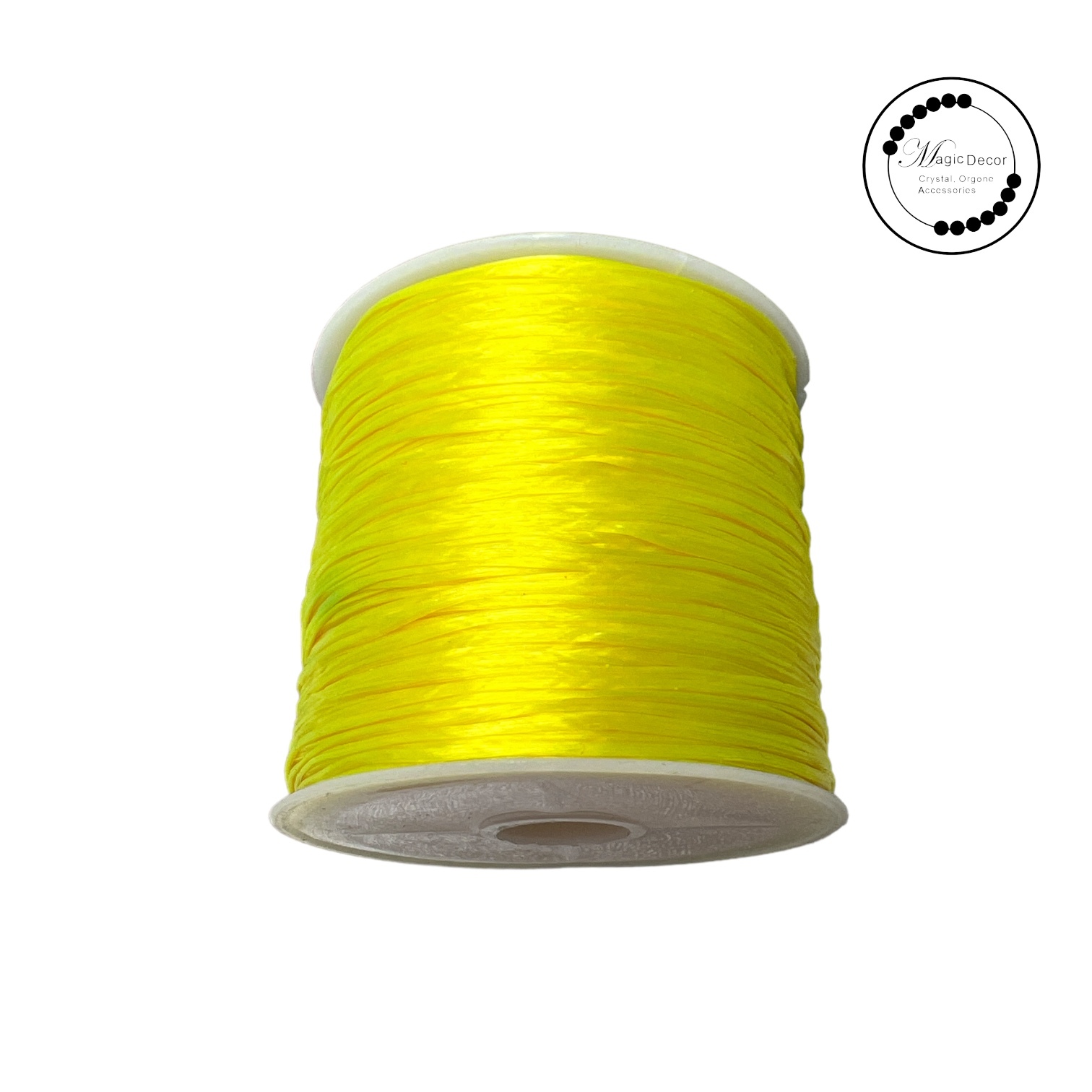 檸檬黃色彈力繩（送0.3mm針線）