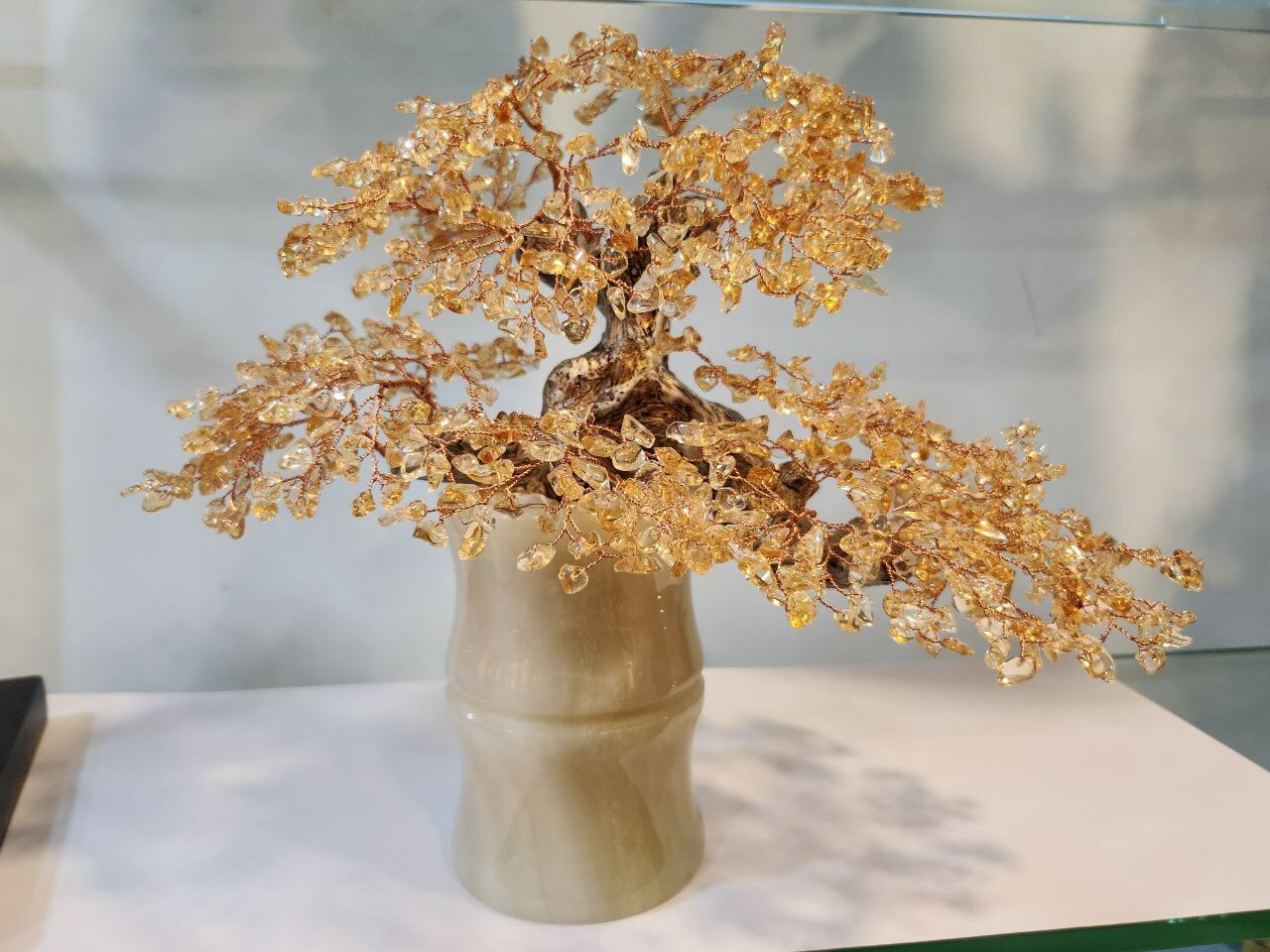 [S] CRYSTAL CHATEAU BAMBOO TREE (BU BU GAO SHENG) , HIGH END GOLD ...