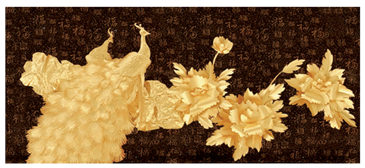 鹿港窯禮品館│金箔畫禮品│花開富貴│入宅禮、退休禮、生日禮、開運禮│送禮餽贈最佳選擇