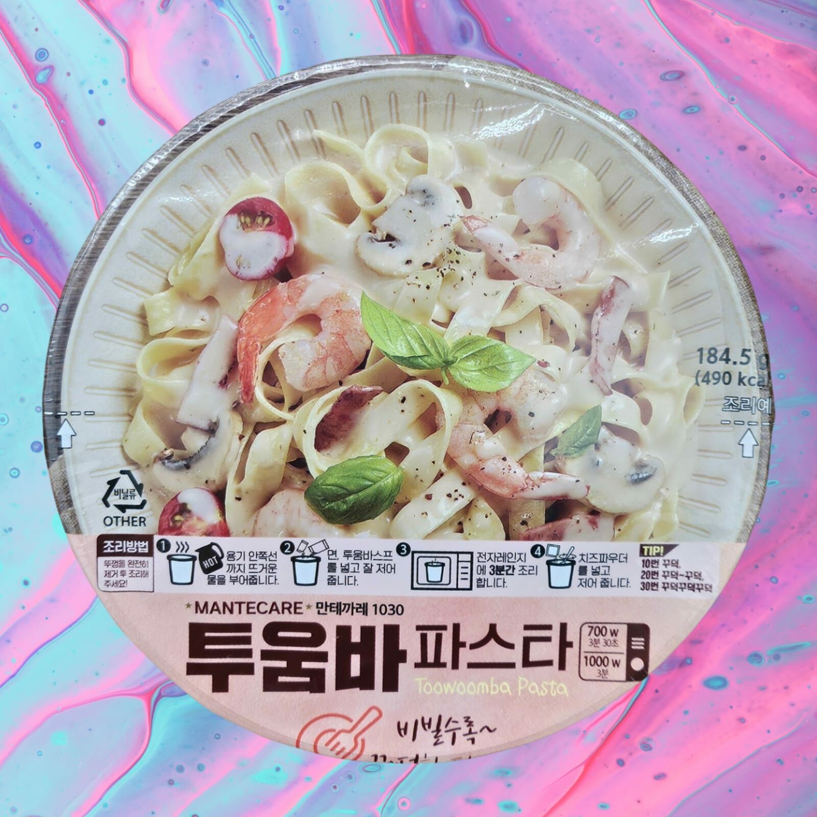 🇰🇷 韓國 鬥魂卡邦尼寬條麵 (KF339)