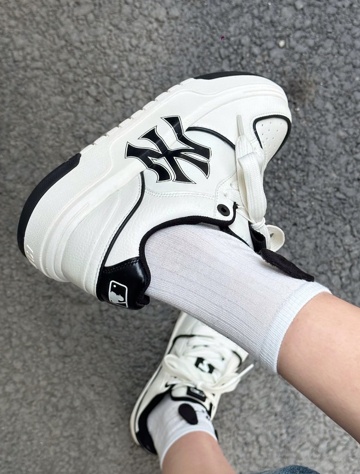 MLB Chunky Liner 紐約洋基隊 老爹鞋 學長鞋 白色 NY/預購