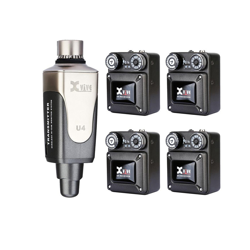 Xvive U4R4 Wireless IEM System 入耳式無線監聽傳輸介面