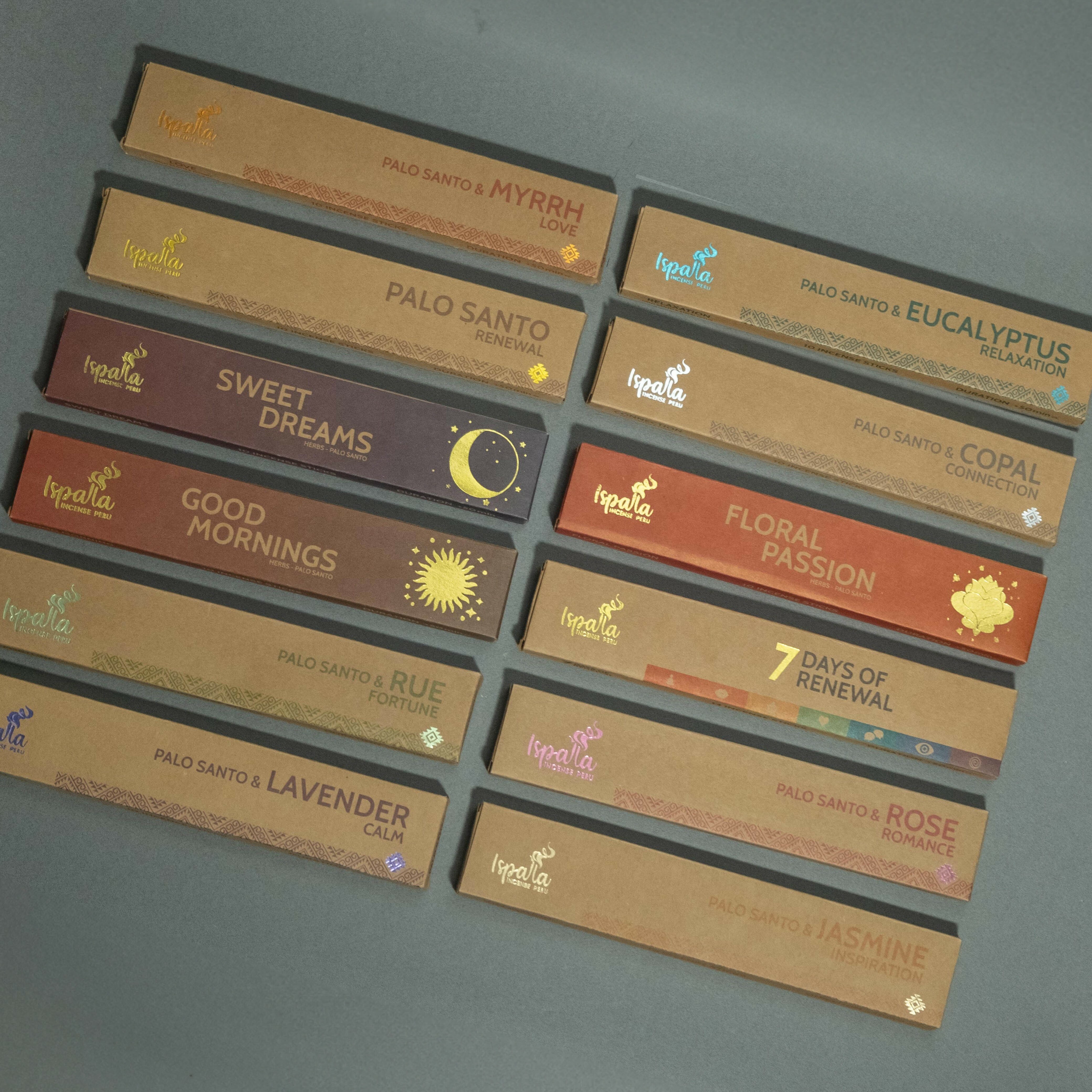 秘魯聖木｜手工線香 - 全系列12款｜秘魯