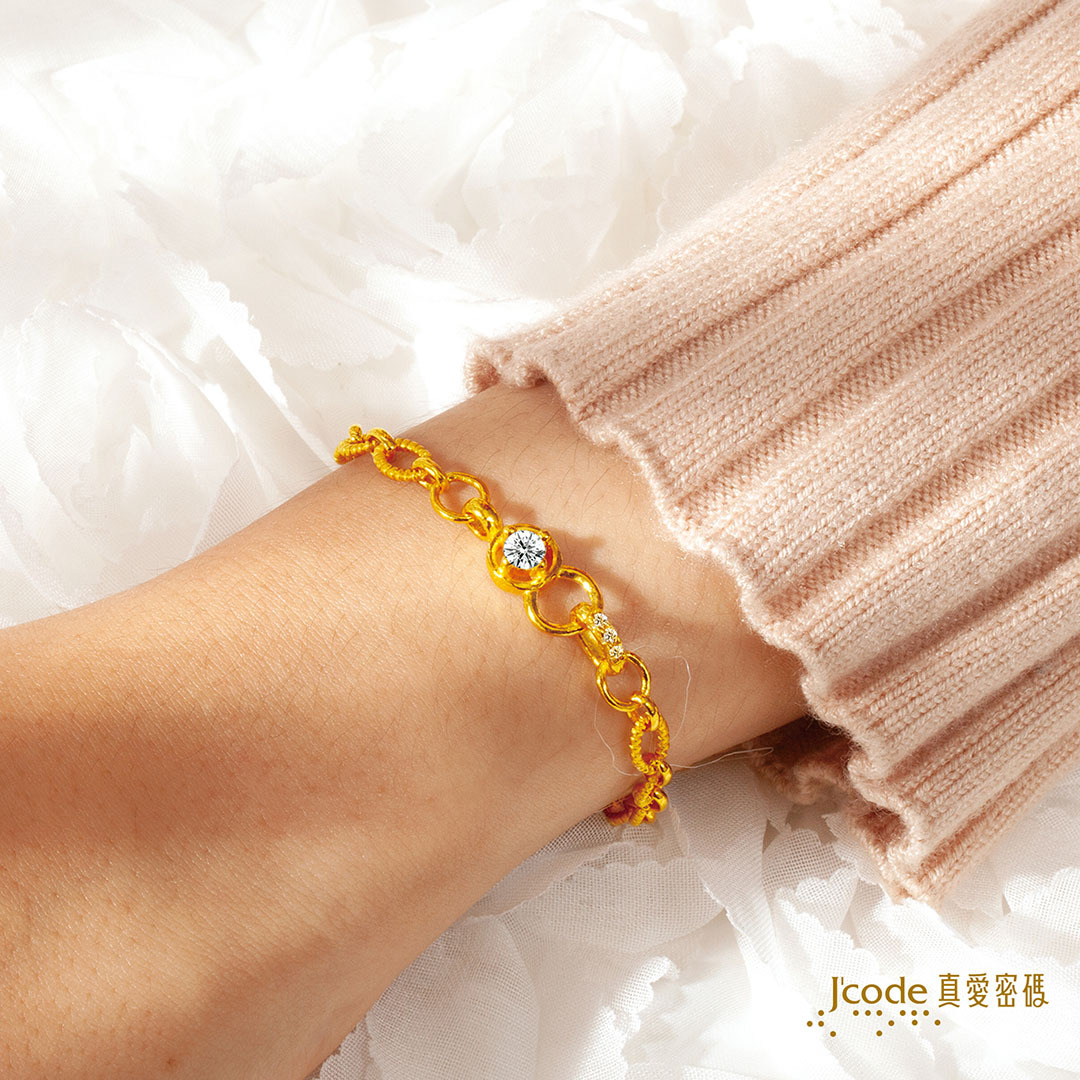 飾尚/鍊戀愛/無限愛/一直愛你 黃金手鍊