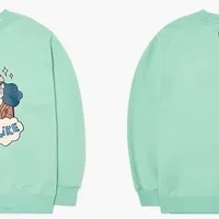 [S] MLB MLB LIKE CARTOON OVERFIT SWEATSHIRT MINT, 3AMTL0224-43MTL [FINAL SALE] (SMLB320)
