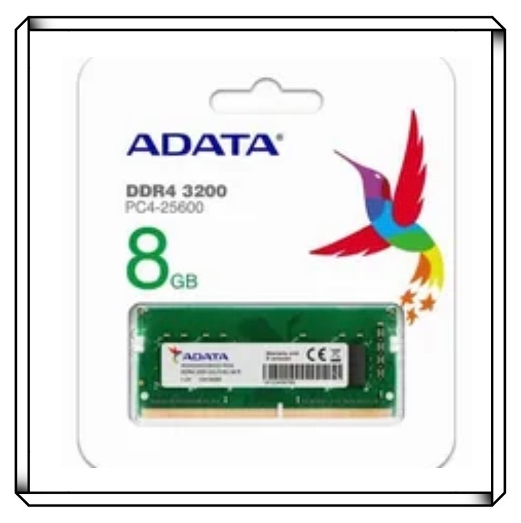ADATA 8GB DDR4-3200 筆記型電腦記憶體 (AD4S320038G22-SGN)