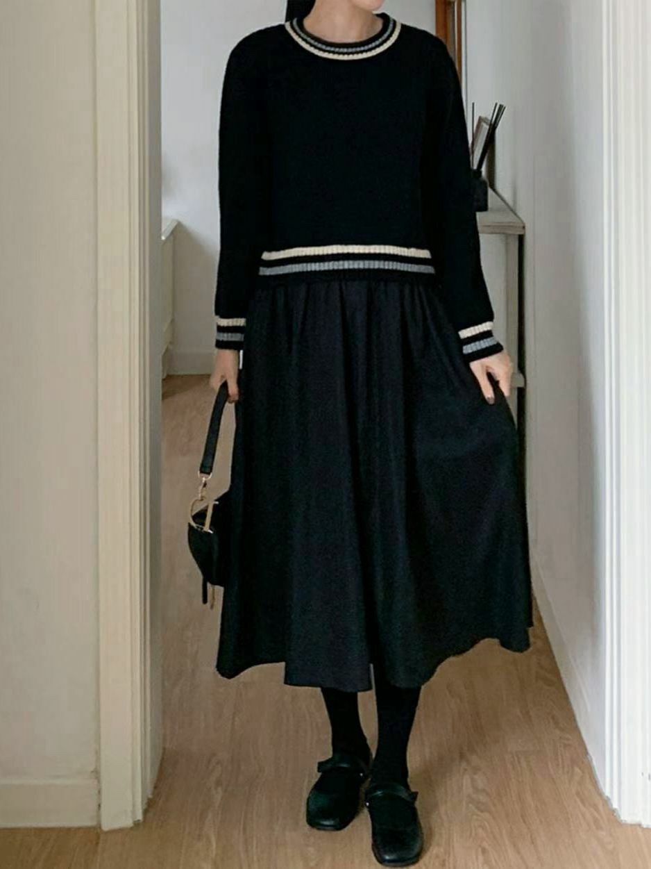 OP#14272🤎ENGLAND KNIT ONE PIECE