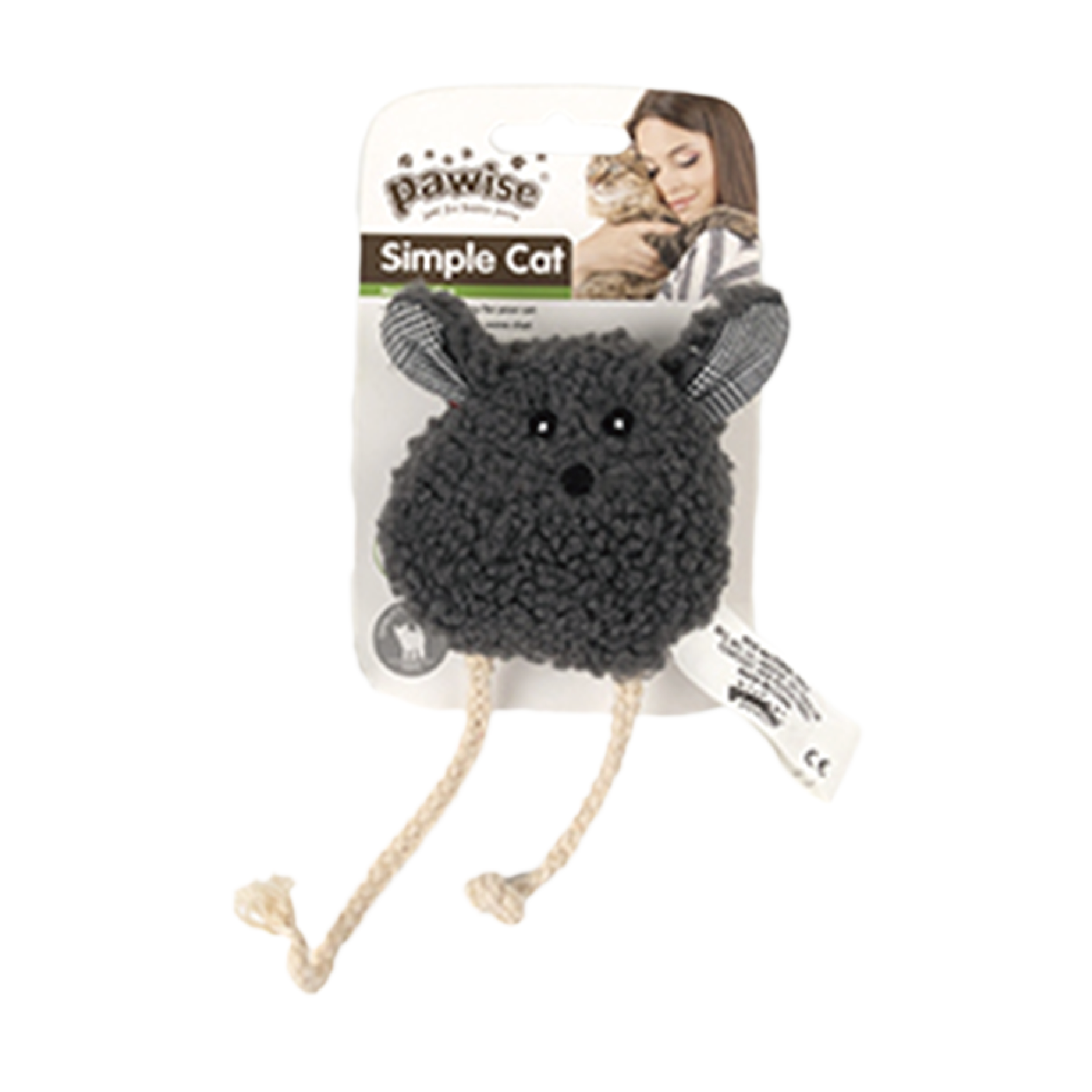 Pawise|老鼠頭貓玩具(NO.28252)