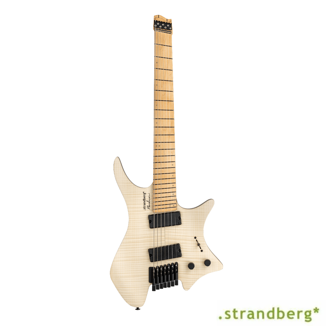 限定款Strandberg BODEN STANDARD NX 7 虎紋楓木七弦無頭電吉他