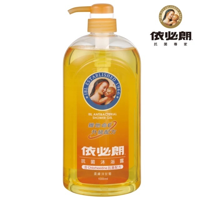 【依必朗】抗菌沐浴露保濕洋甘菊1000ml