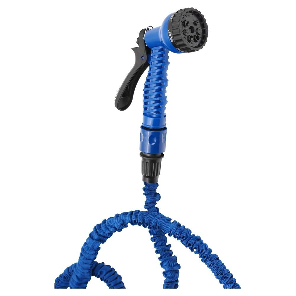 TRENY 防爆乳膠高壓伸縮水管總長15米 收納5米