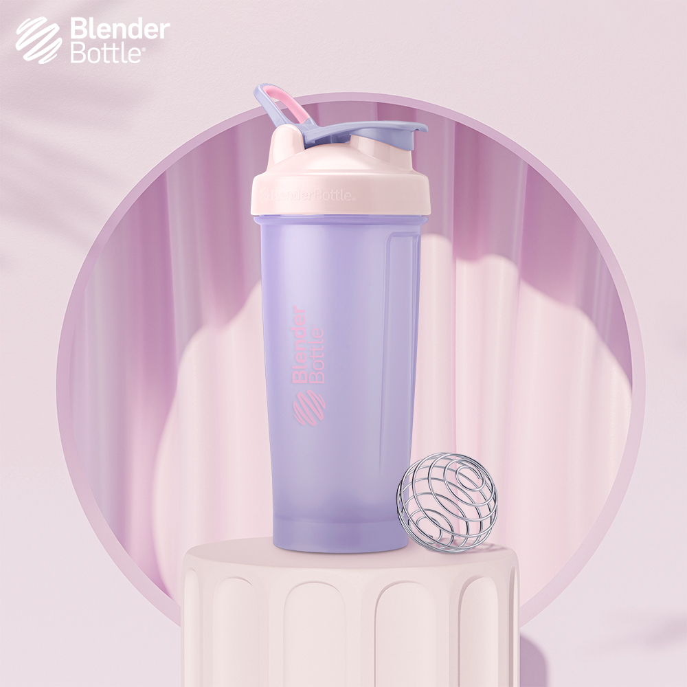 Blender Bottle®Classic V2｜28oz  搖搖杯｜紫玫瑰