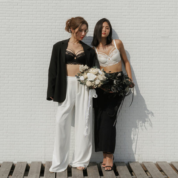 惹火界線☼性感圓波穩定法式內衣。C.D.E.F罩