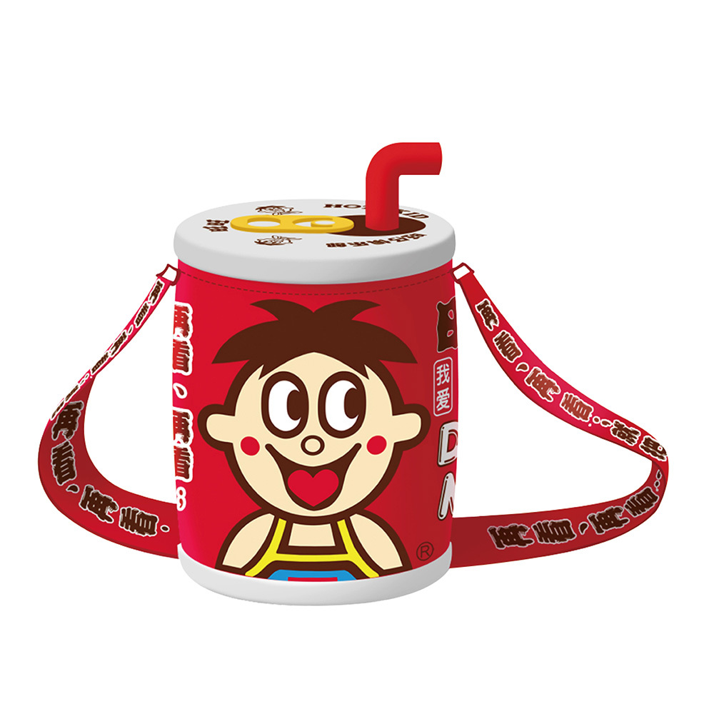 【旺仔俱樂部】文創商品-旺仔牛奶罐側背包