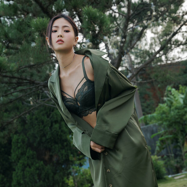 惹火界線☼性感圓波穩定法式內衣。C.D.E.F罩