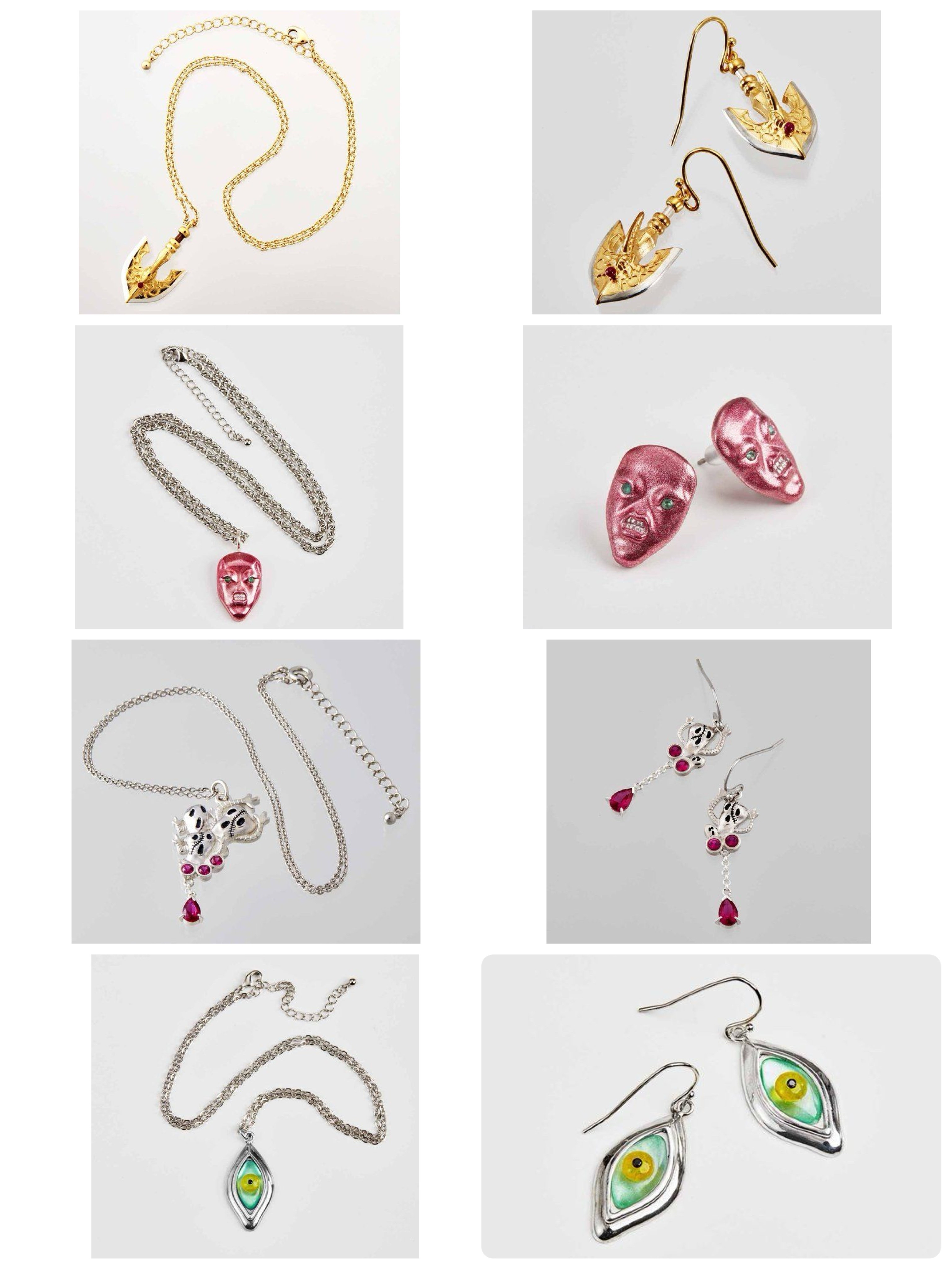 222052 Pbandai 預訂2025/3月 【PB限定】【ジョジョの奇妙な冒険】黄金の風アクセサリー２