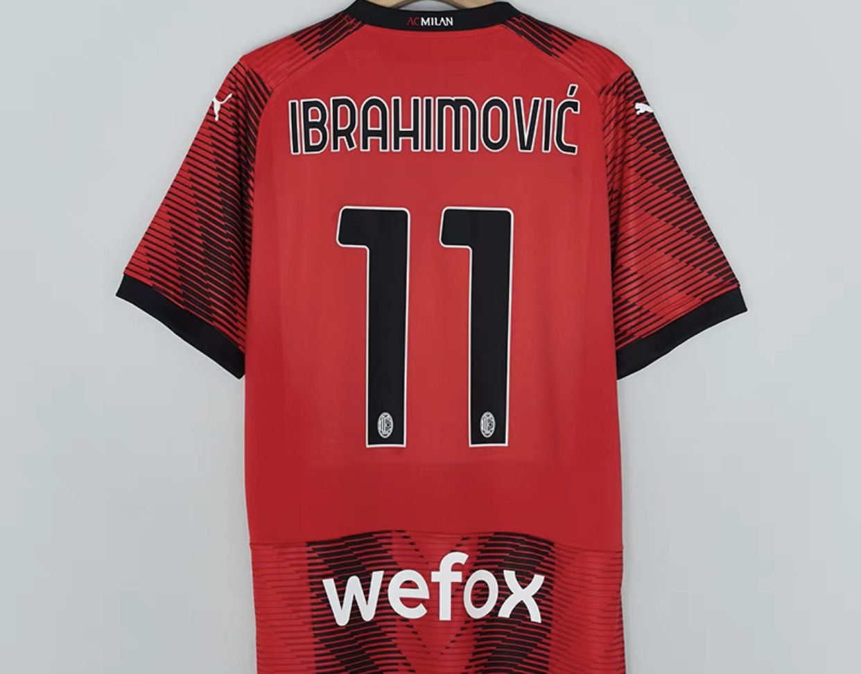 2023 AC Milan Home Shirt with Nameset