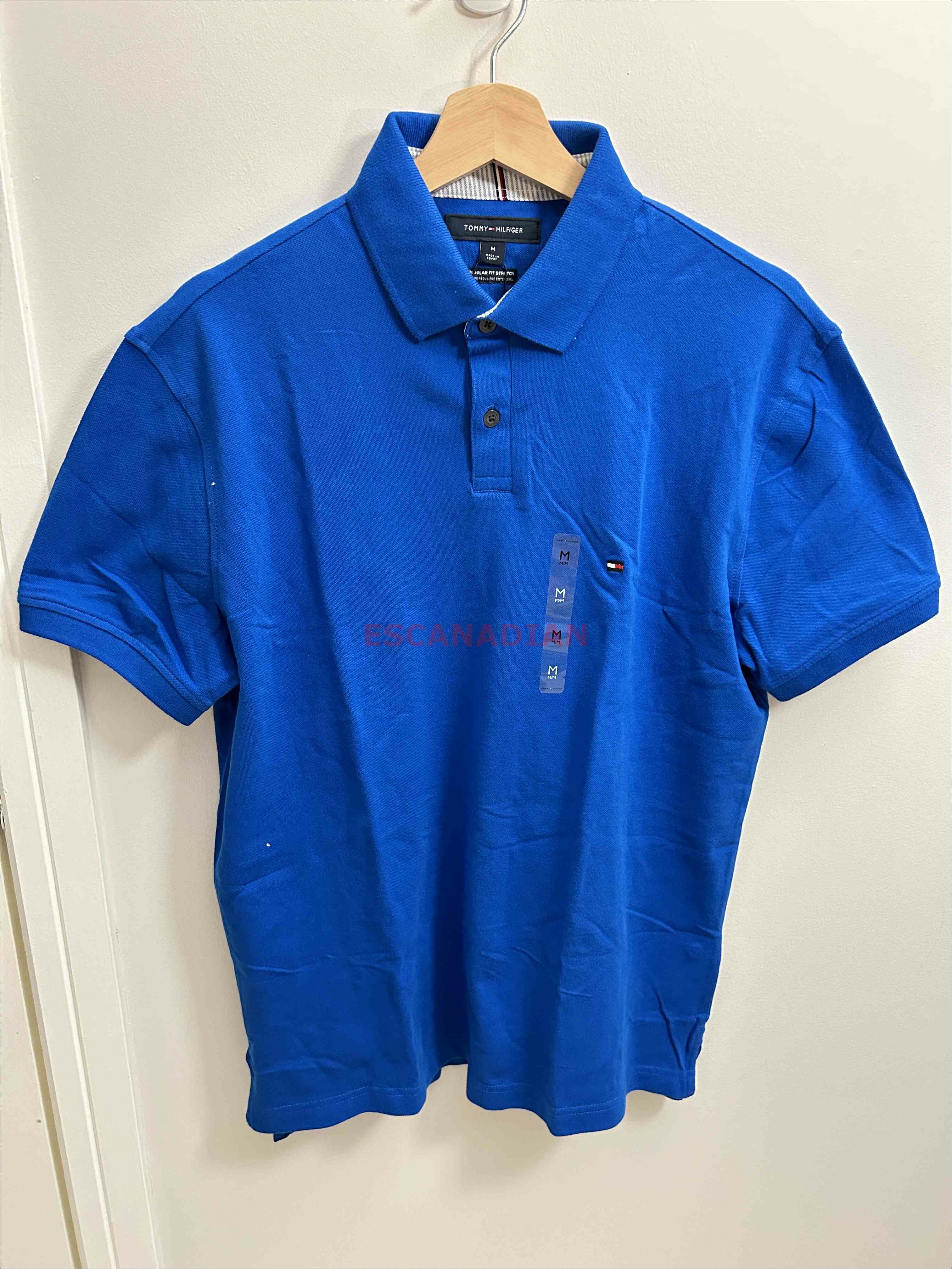 TOMMY 男大人 經典款 網眼 素面小LOGO POLO衫