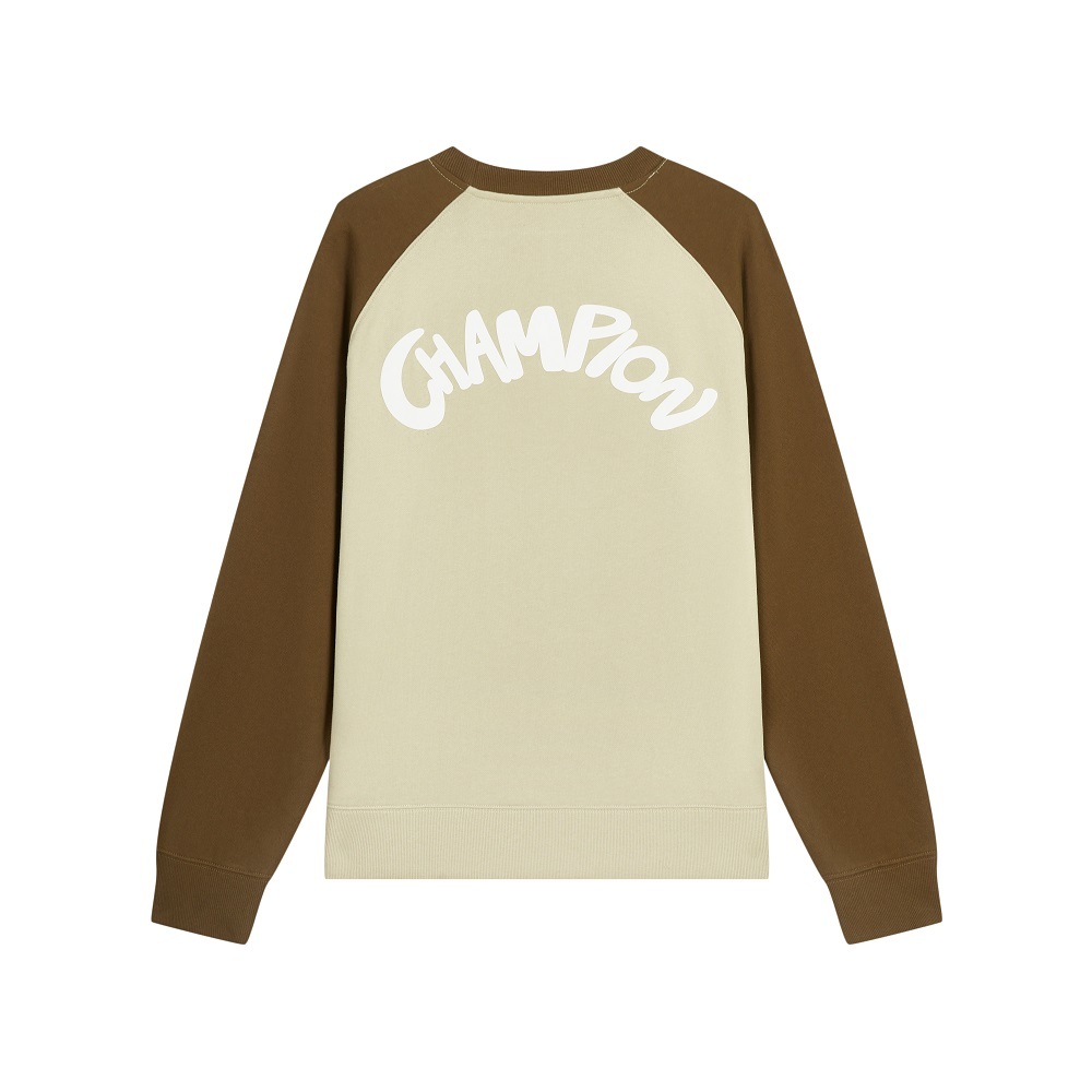 男女款-CNY龍年限定小龍人刺繡大學衛衣-咖啡色 （GF019HS24-AS1I）