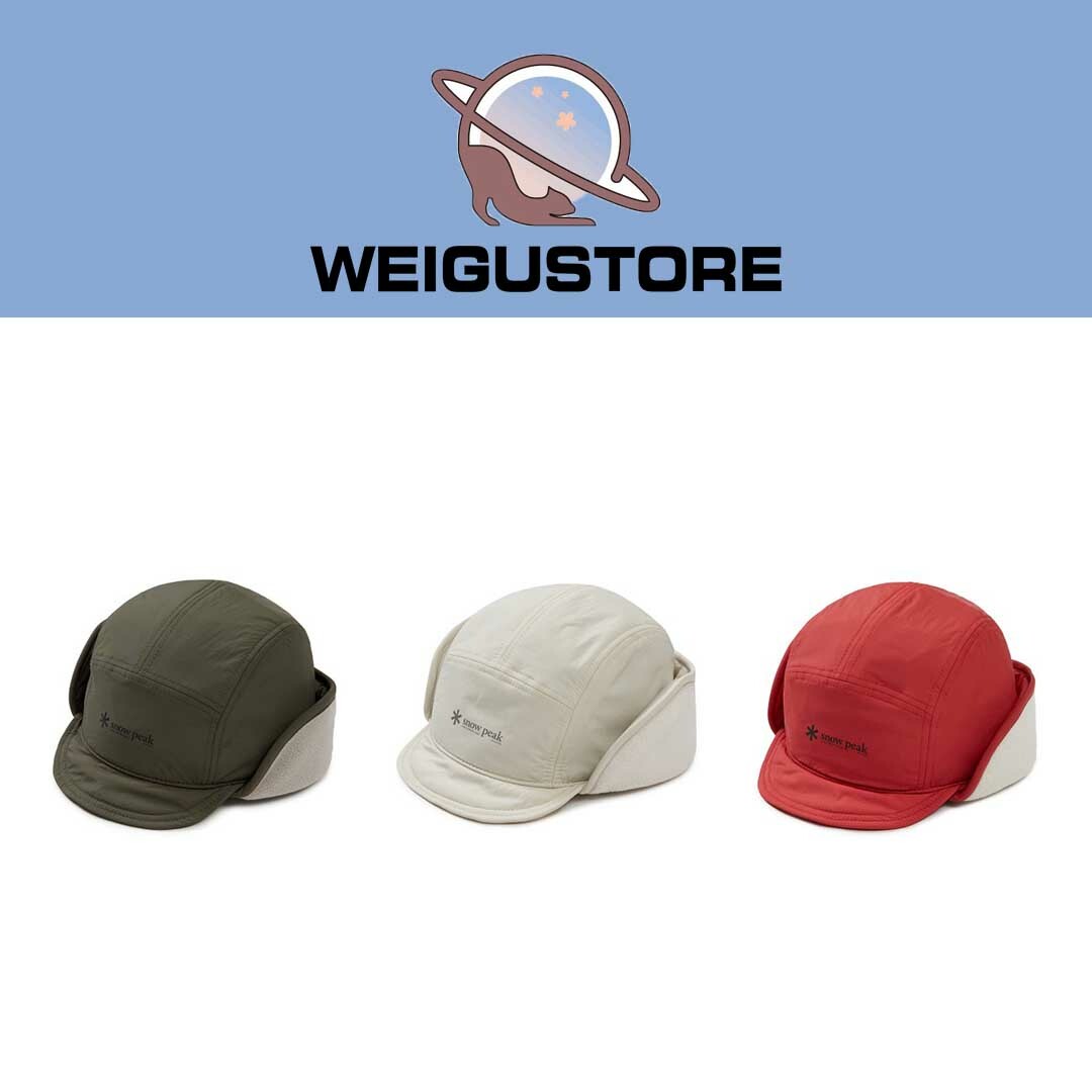 Snow Peak Padding Ear Flap Cap 耳罩絨毛帽 S23WUFCP61