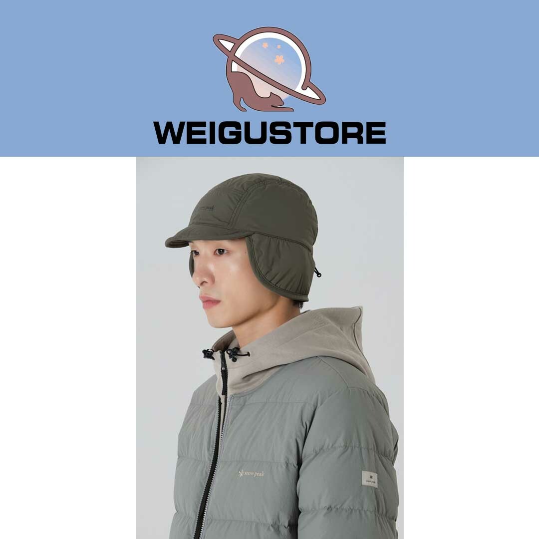 Snow Peak Padding Ear Flap Cap 耳罩絨毛帽 S23WUFCP61